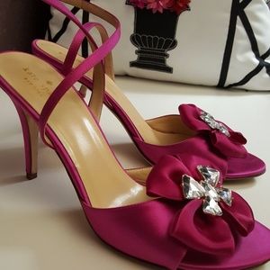 Kate Spade Hot Pink Heels size 10